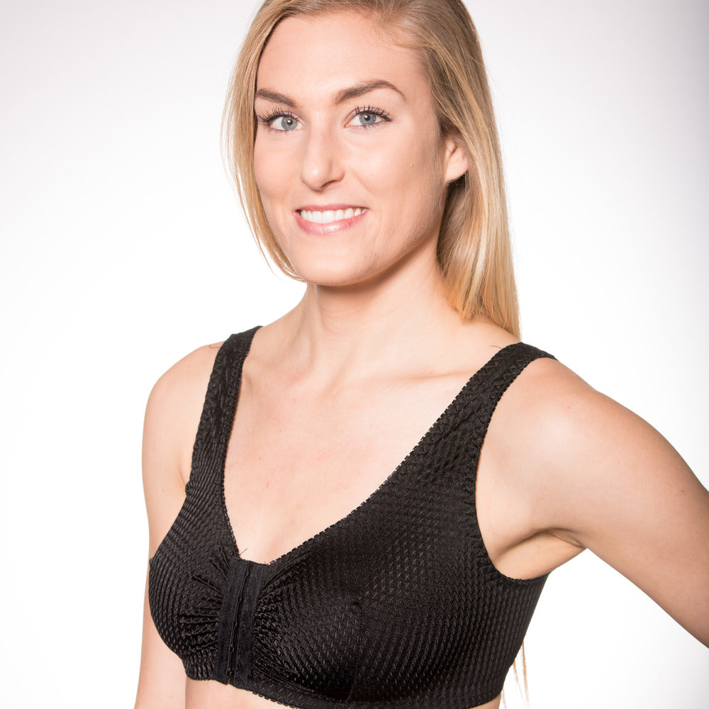 Seamless Zip Front Bra – MyComfortBra