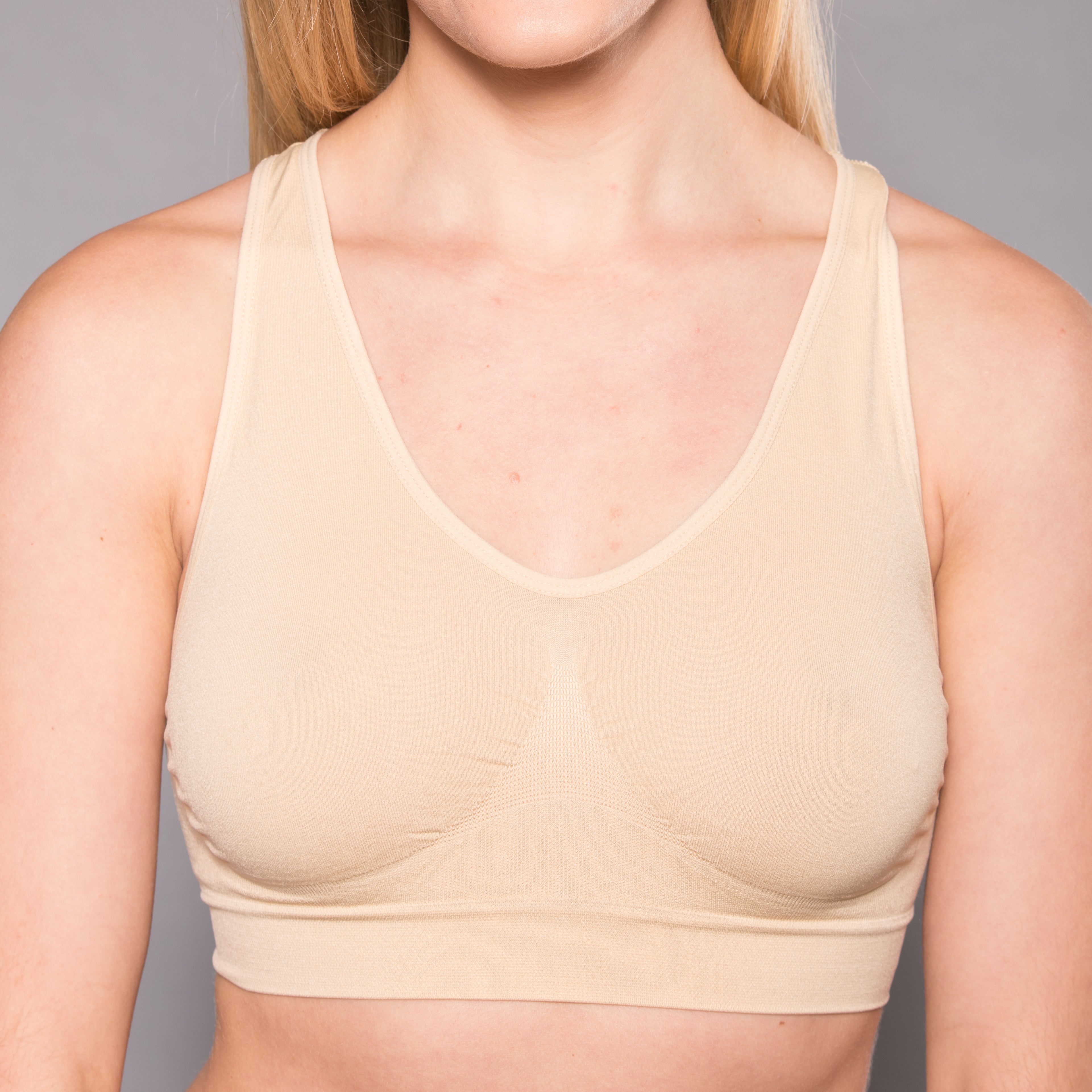 Seamless Zip Front Bra – MyComfortBra